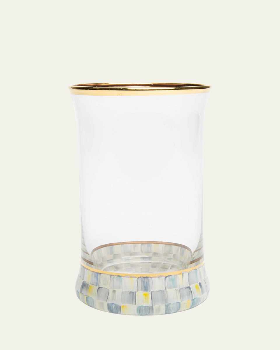 Sterling Check Highball Glass